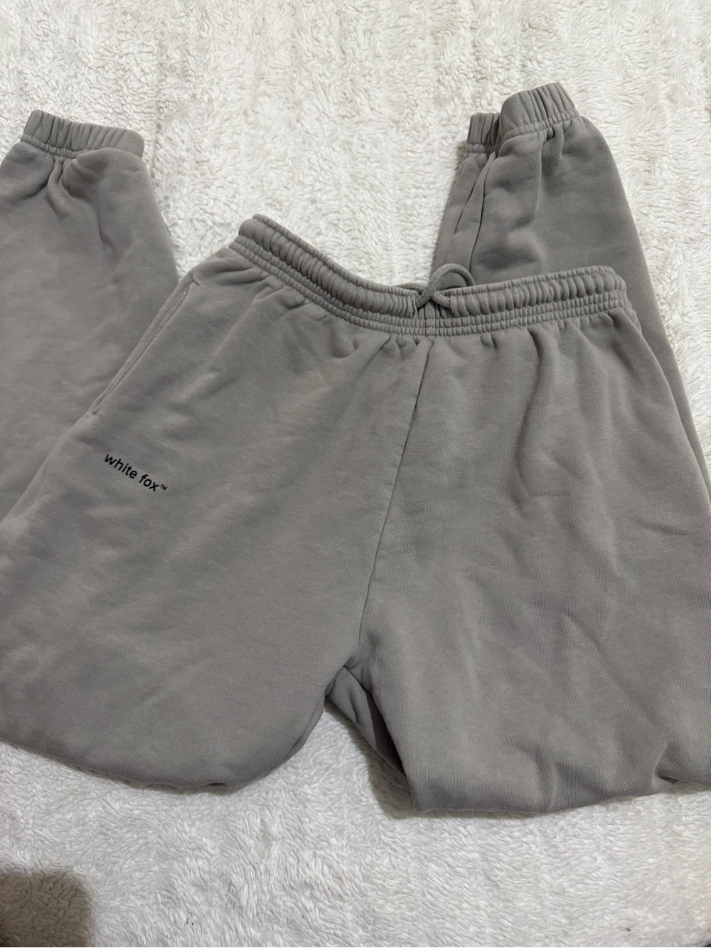Tan White Fox Joggers - Picture 2 of 4